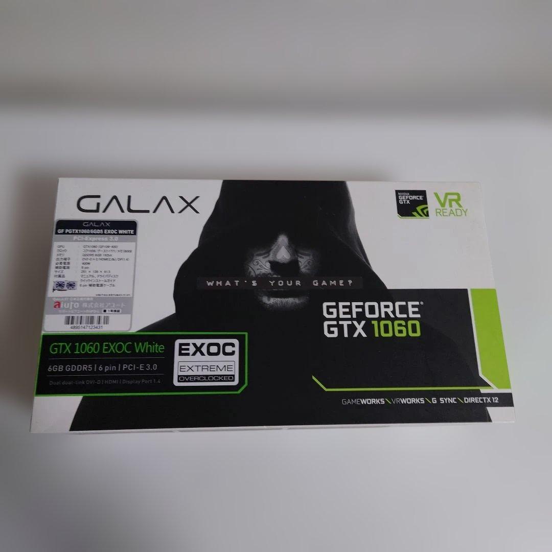 GeForce GTX1060 EX OC 6GB グラフィックボード 箱