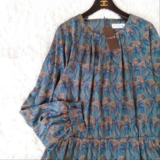 大きいサイズ　MACKINTOSH LONDON　ワンピース ドレス グリーン