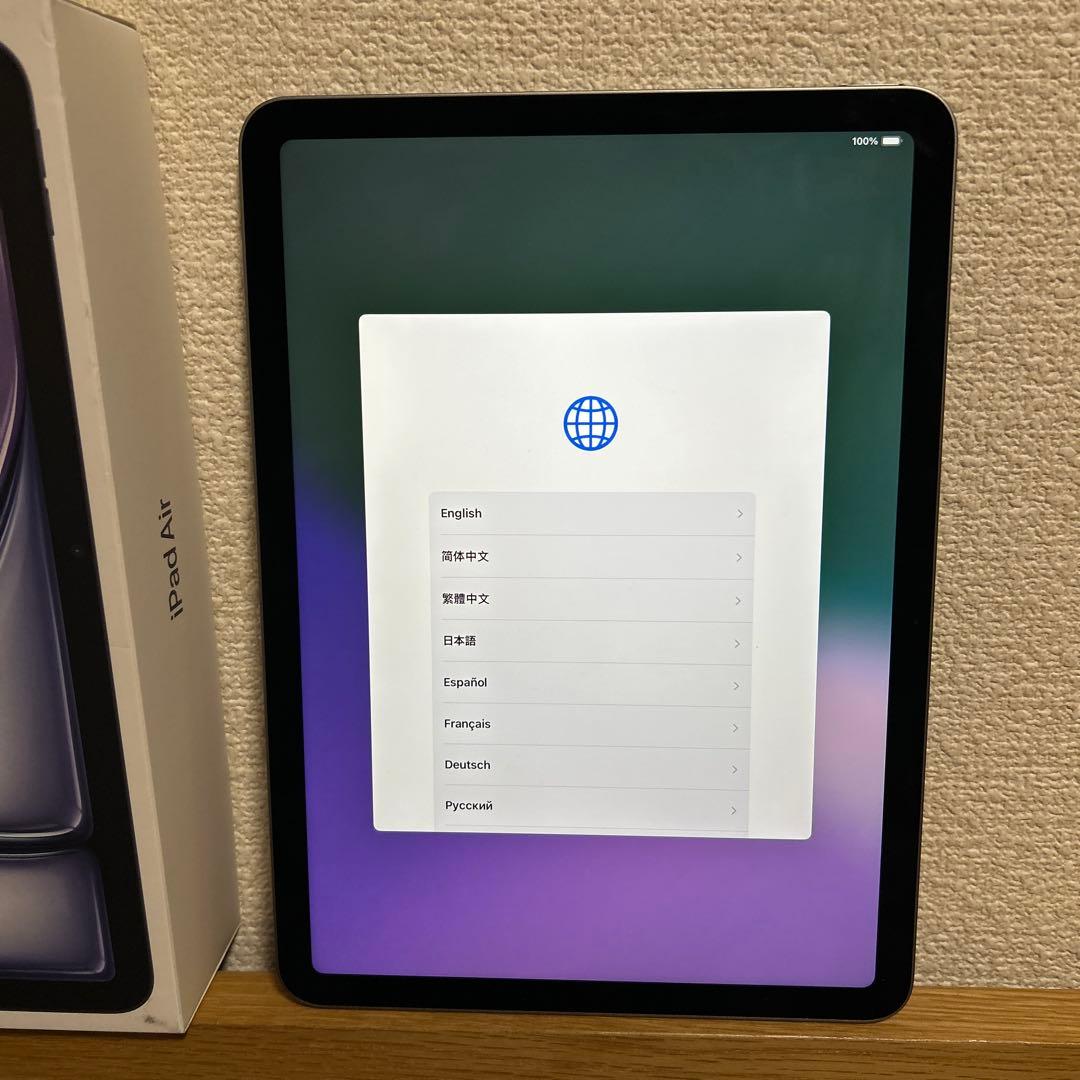 ル*ル様 iPad Air11インチM2◆WiFi128GBスペースグレイ単品キ