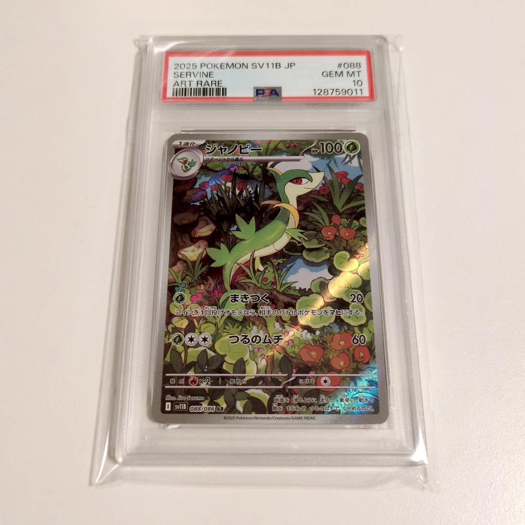 【PSA10★連番】ポケカ ツタージャ ジャノビー ジャローダ AR SAR