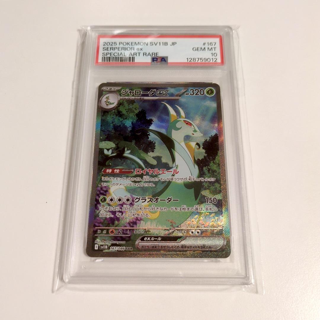 【PSA10★連番】ポケカ ツタージャ ジャノビー ジャローダ AR SAR