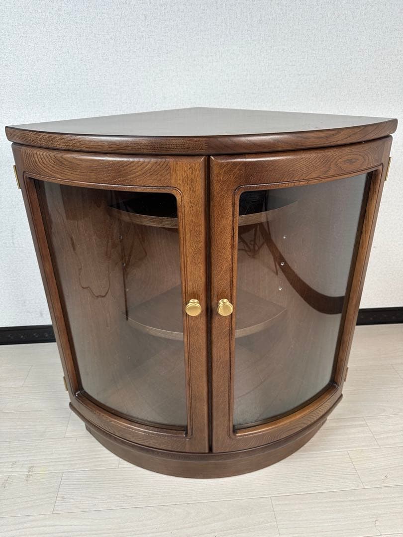 カリモク コーナーボード コーナーキャビネット 飾り棚 リビング収納 i4※