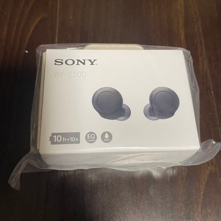 SONY ブラック ワイヤレスステレオヘッドセット WF-C500-B