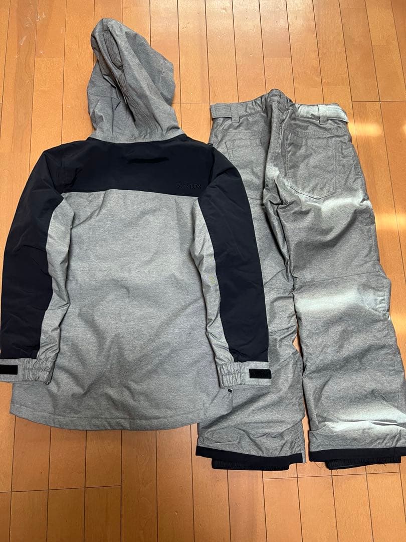 【超美品】BURTONブラック×グレーセットアップM