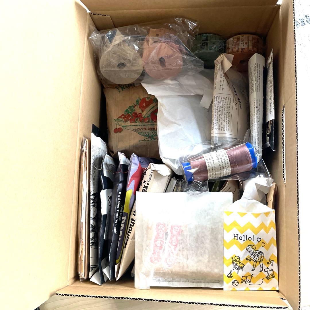 ヴィンテージ 紙モノ 新品大量まとめ売り 蚤の市ジャンクジャーナルコラージュ素材