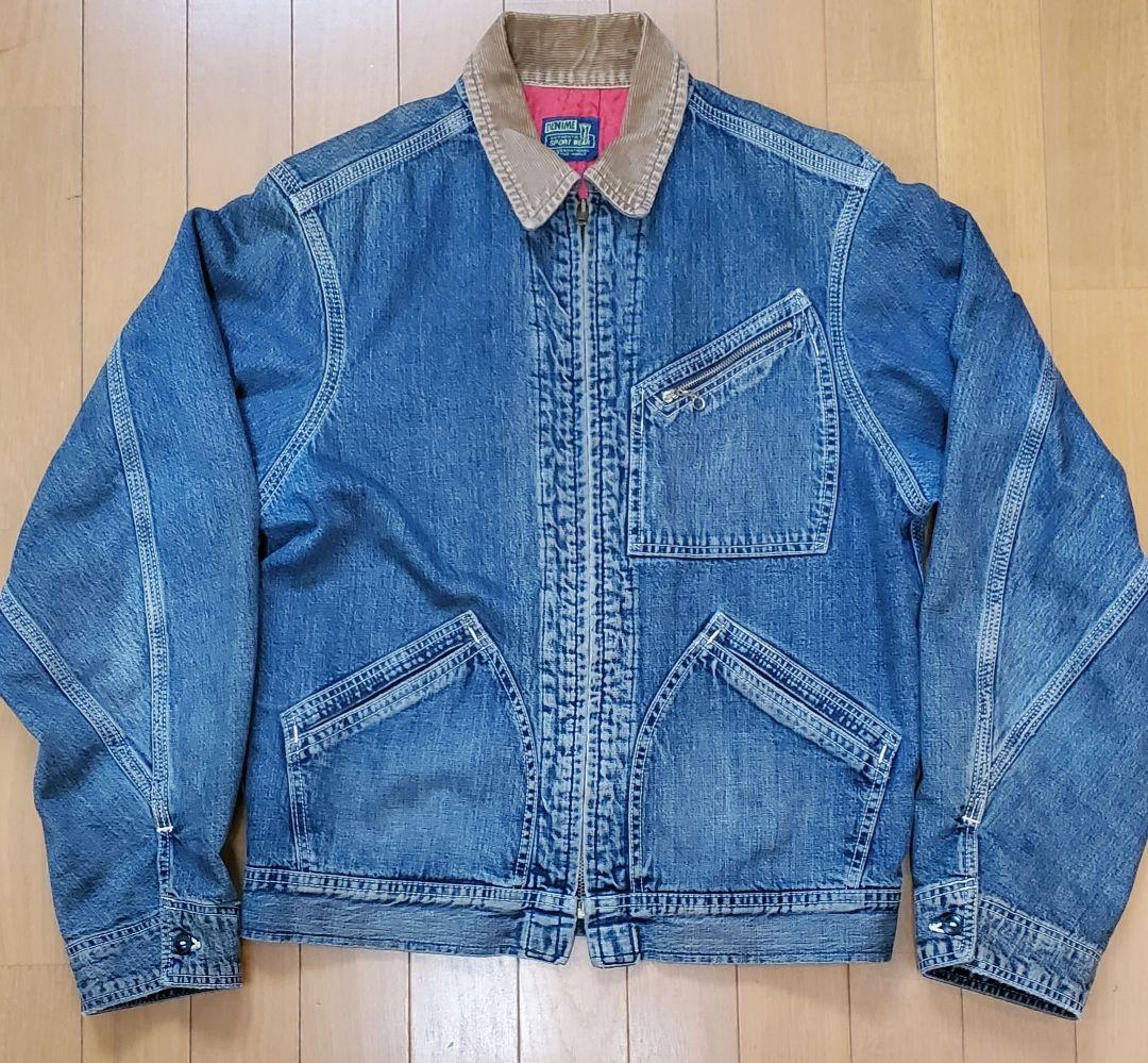 ボ*帳様 旧DENIME オリゾンディ期 91-LB型 デニムブルゾン Mサイズ