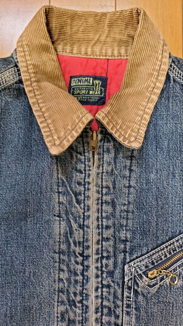 ボ*帳様 旧DENIME オリゾンディ期 91-LB型 デニムブルゾン Mサイズ