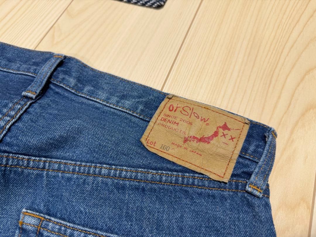 orSlow/ARK 別注 SUPER DAD'S DENIM PANTS