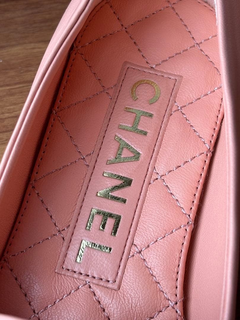 CHANEL ローファー サイズ36 ピンクとベージュ　2足セット