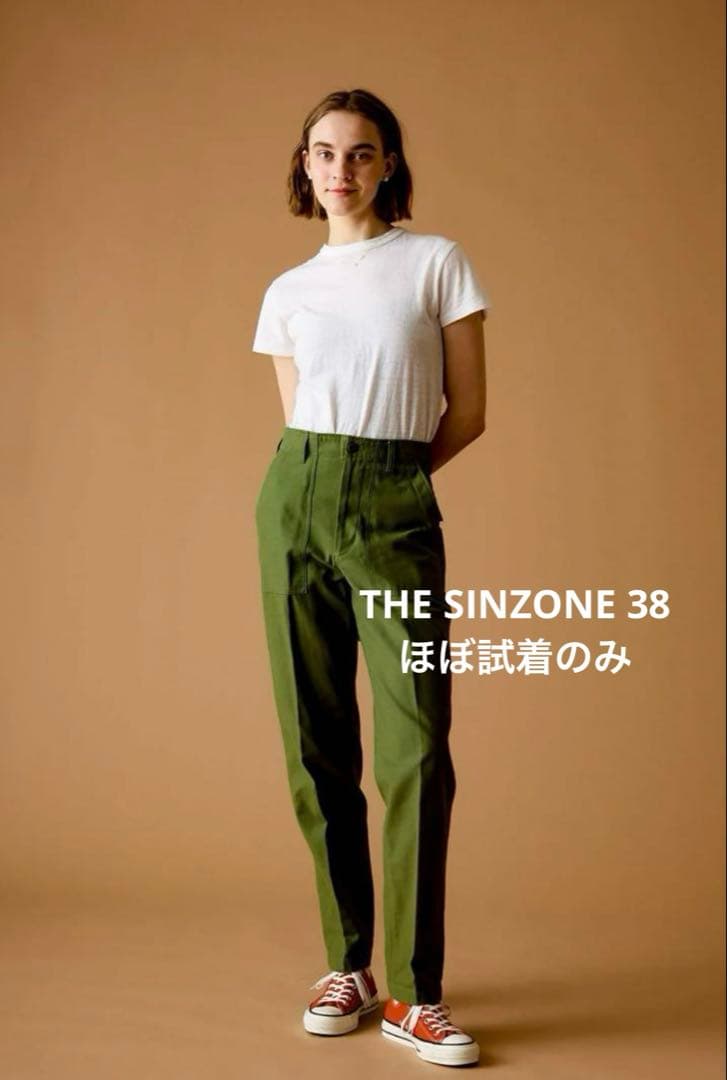 SHINZONE シンゾーン　ベイカーパンツ38 Tシャツ