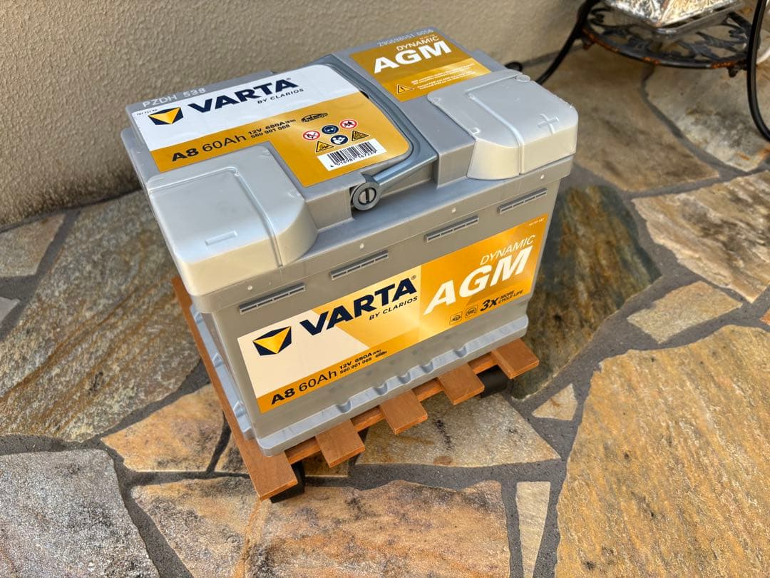 【lee】ドイツ製バルタバッテリー A8 シルバーダイナミックAGM