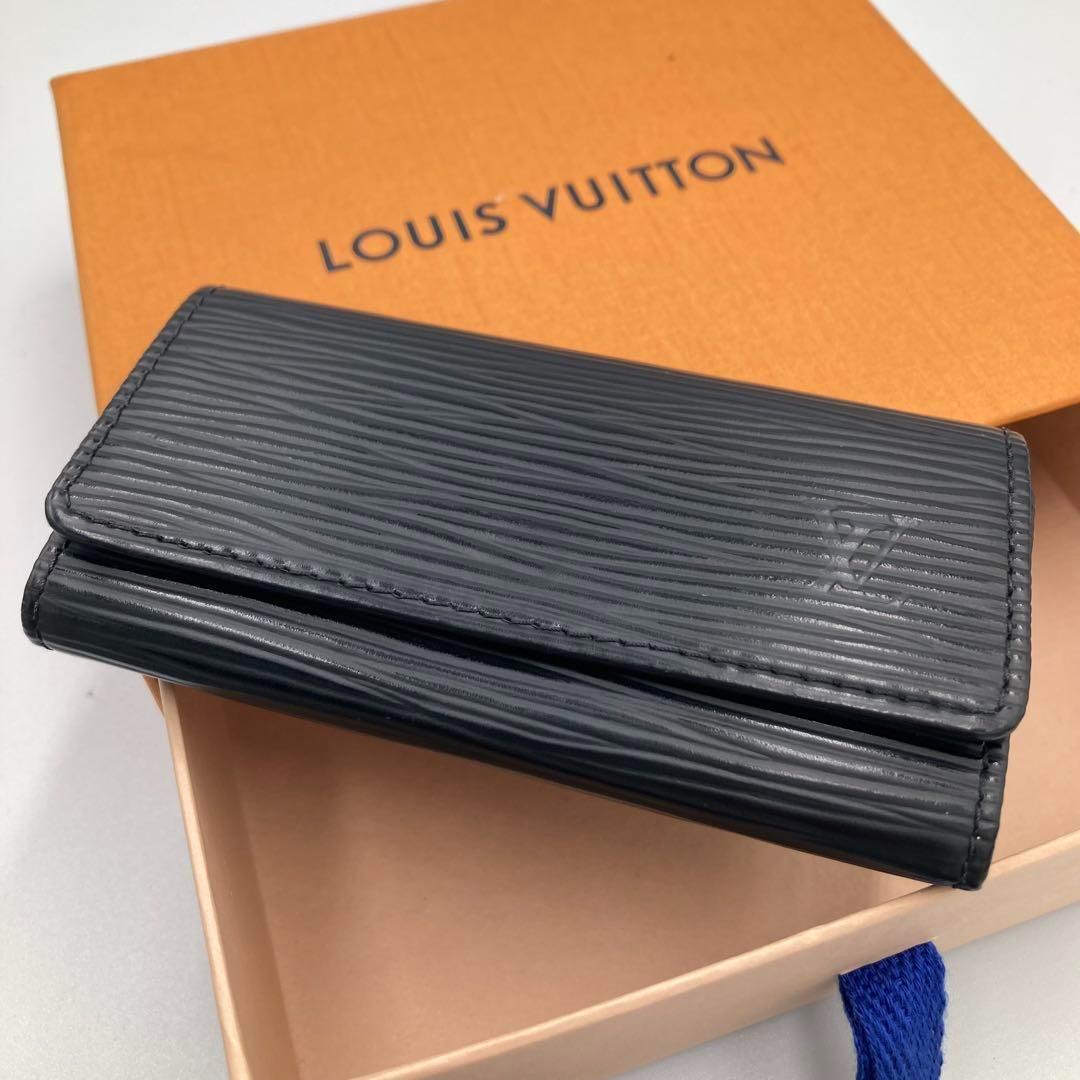 ！新品同然！　ルイヴィトン　エピ　キーケース　4連式