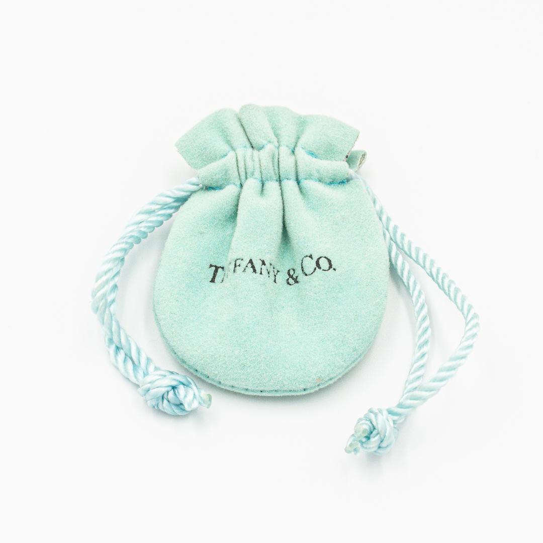 ティファニー ダブルループ ネックレス シルバー 40.5cm ポーチ付き