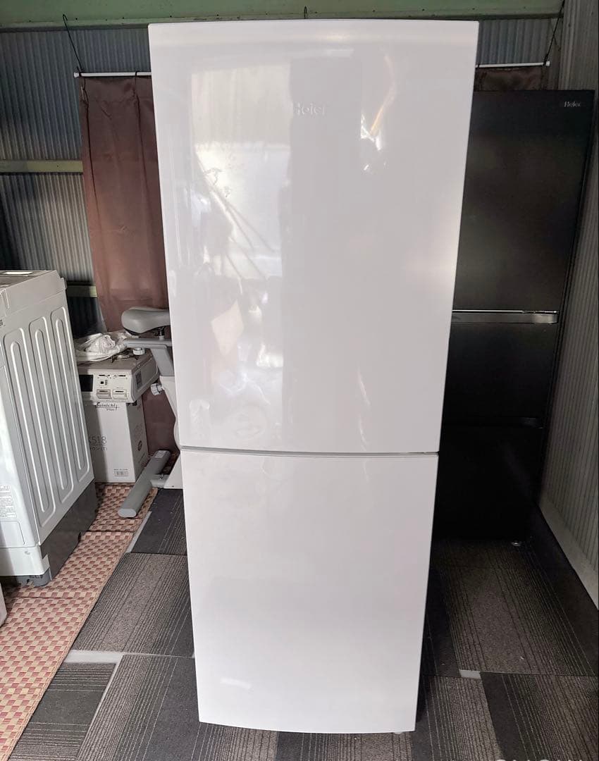Haier JR-NF218B 218L 2ドア冷蔵庫 【大阪府内配送設置無料】