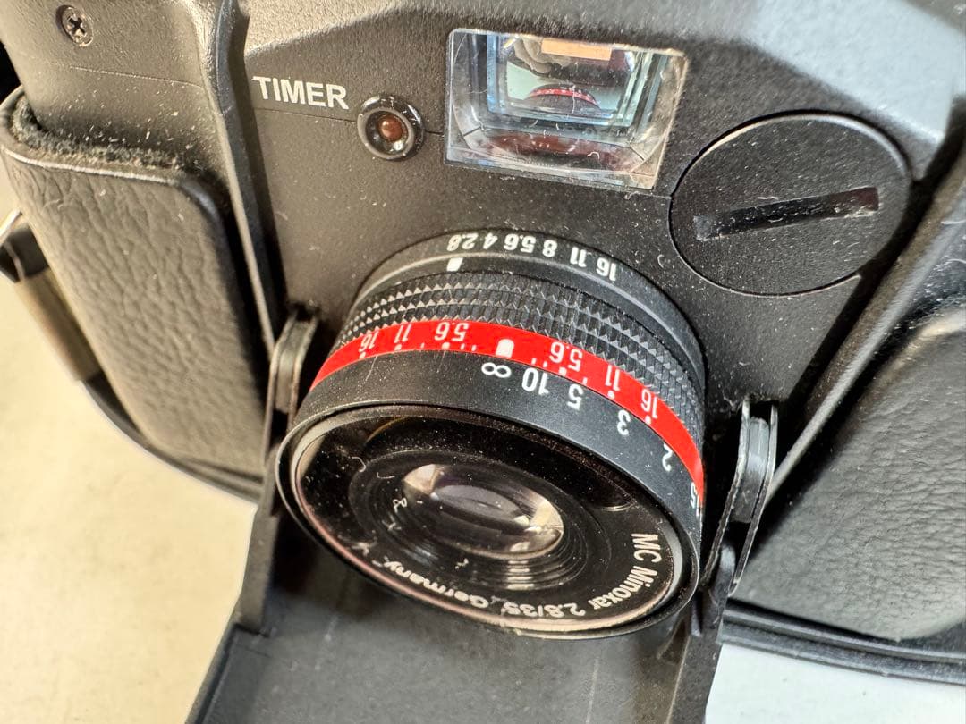 GT-E フィルムカメラ レザーケース付き