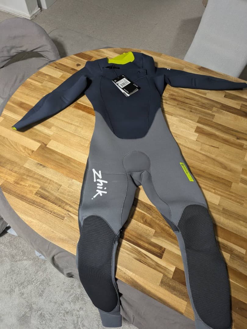 Zhik SUPERWARM V STEAMER Sサイズ ネイビー/グレー