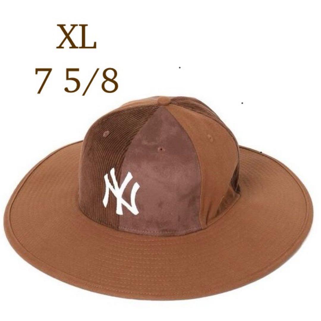 帽子 NEW ERA Fitted Long Brim Hat YANKEES XL