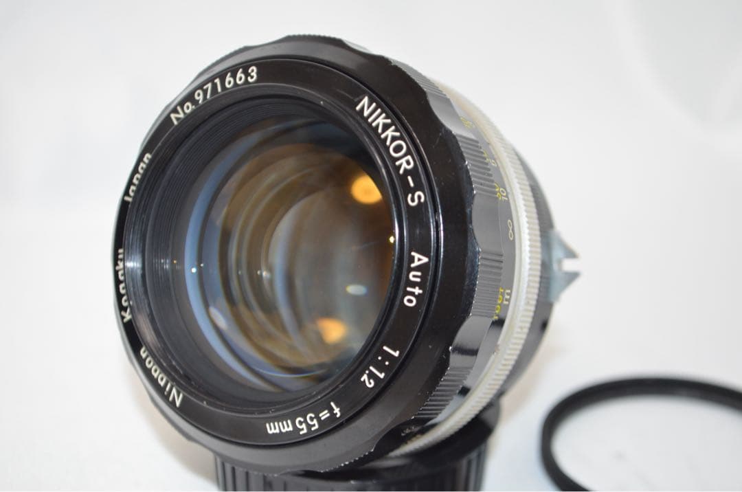 Nikon NIKKOR-S Auto F1.2 55mm 非Ai カメラ レン