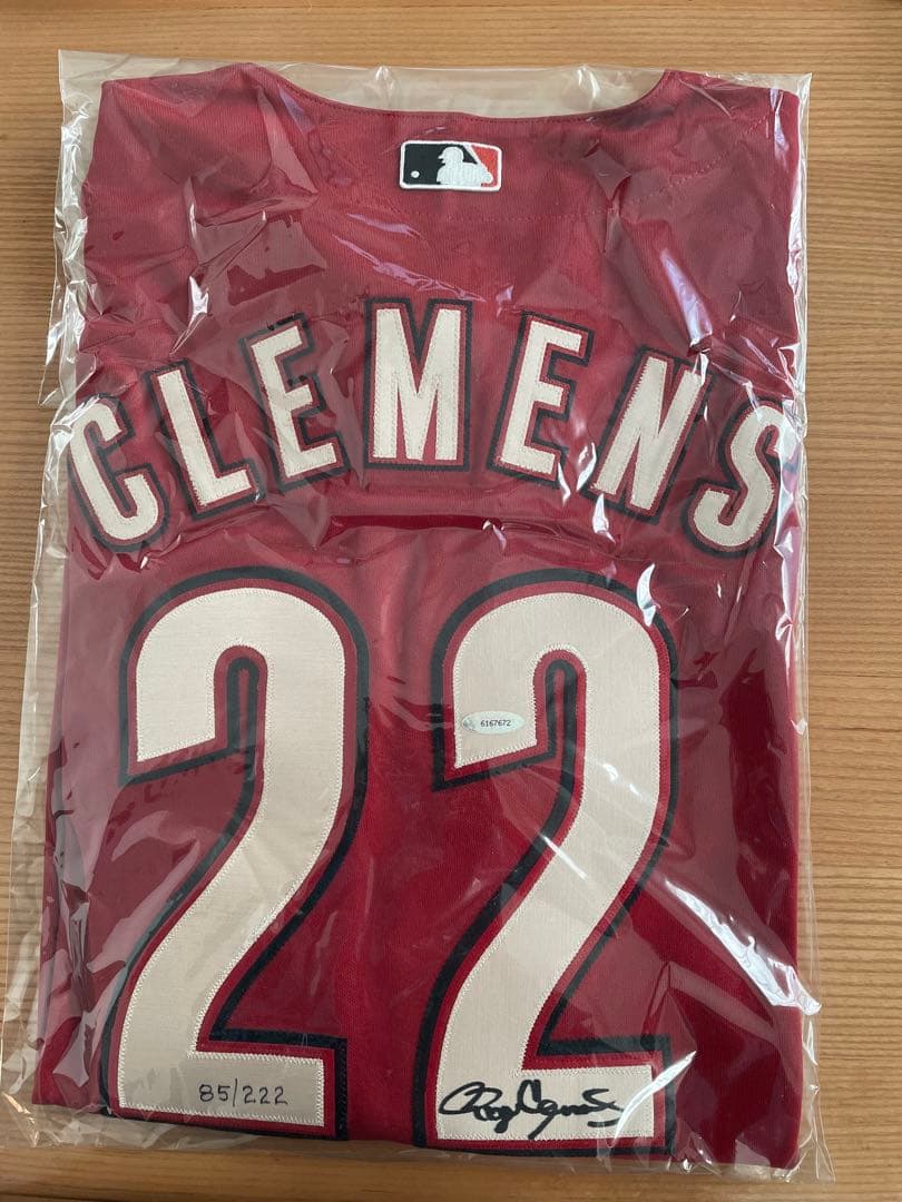 ロジャー・クレメンス 22番 限定ユニフォーム 直筆サイン入り