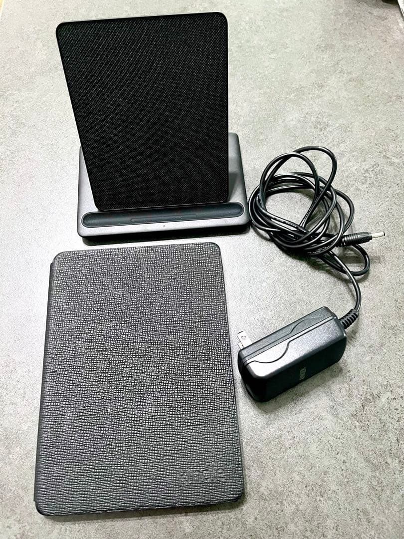 極美品 Kindle Paperwhite 純正セット ブラック 定価3万