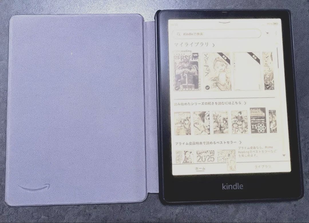 極美品 Kindle Paperwhite 純正セット ブラック 定価3万
