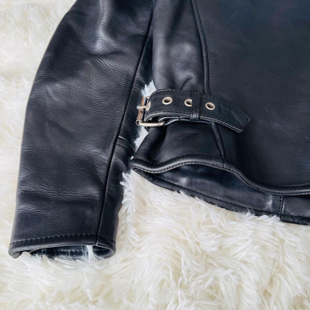 カドヤ　シングルライダース　レザージャケット　牛革