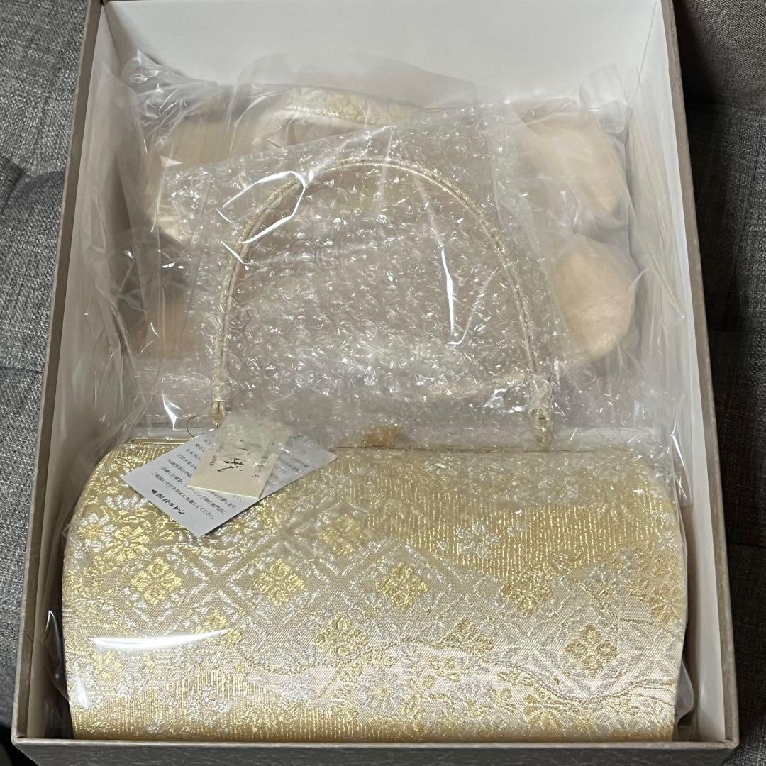 紗織　沙織　和装用バッグと草履セット