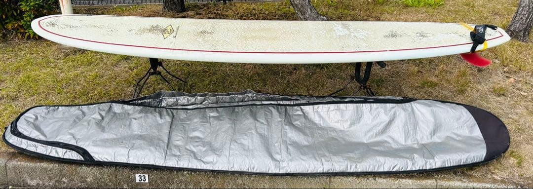 ZACK&KITTY 10ft DAKINEハードカバー&リーシュコードフィン付