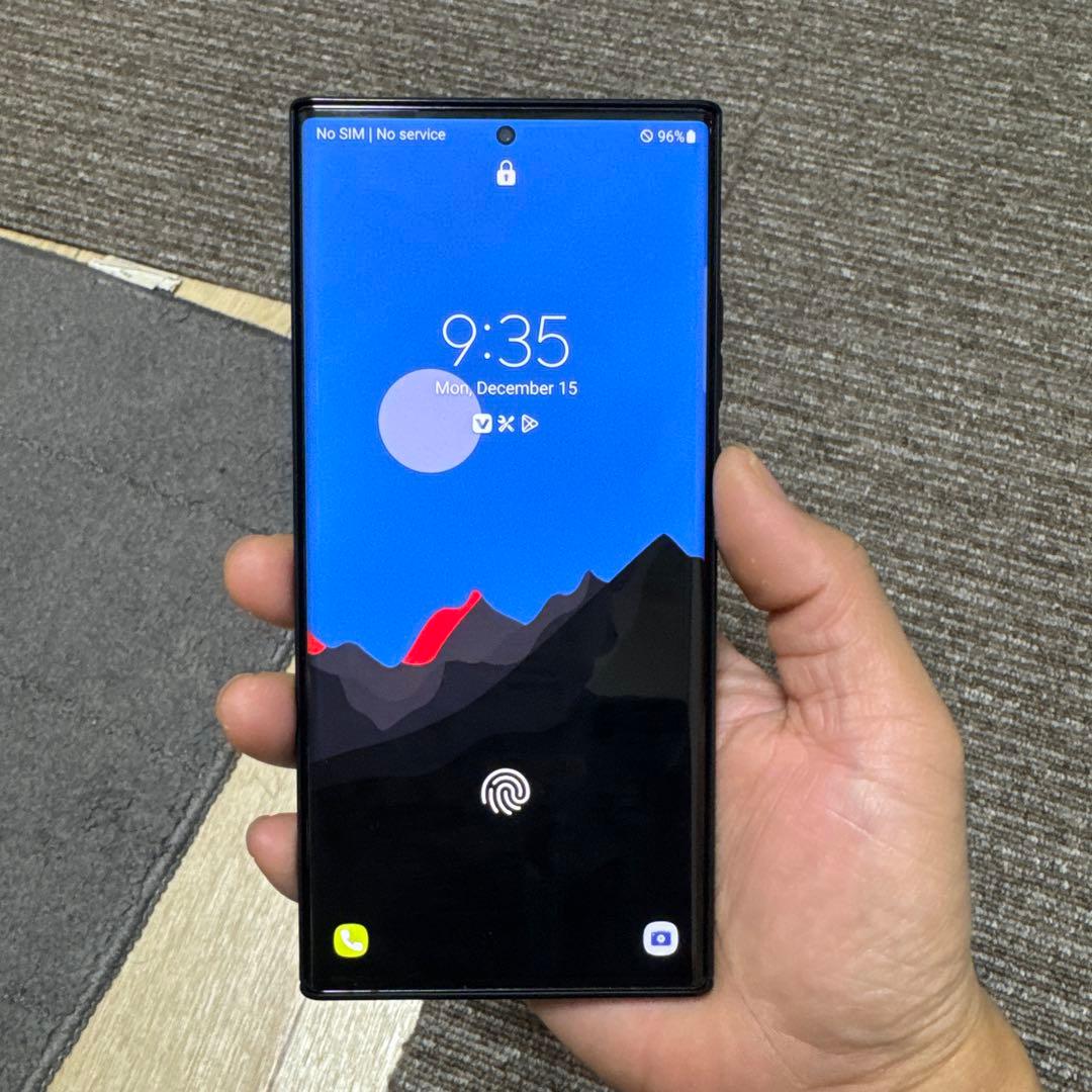 Samsung Galaxy Note 20ultraブラック 本体 + ケース