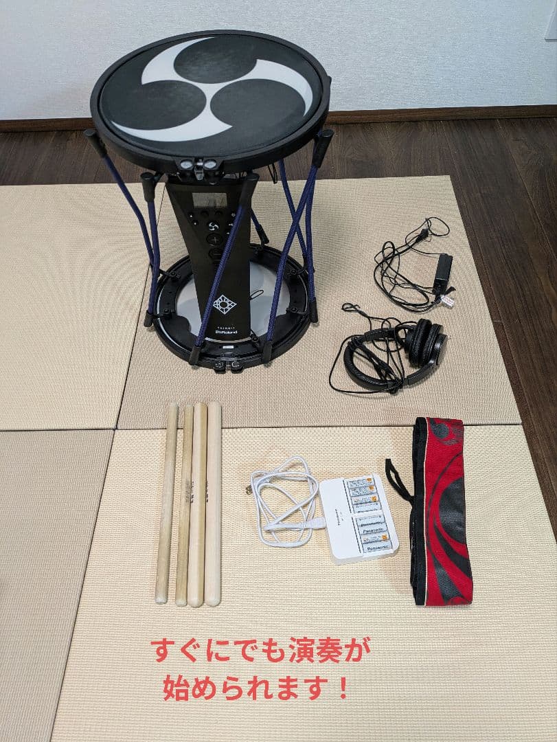 TAIKO-1 Roland電子和太鼓まとめ売りセット