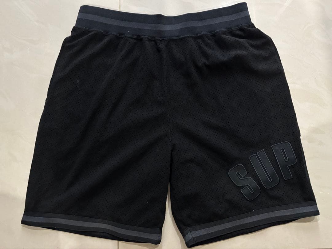 邪王　SUPREME　Ultrasuede Mesh Short　Mサイズ