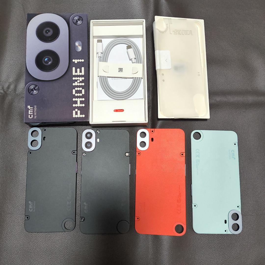 CMF Phone1 交換プレート&ケース付き SIMフリー