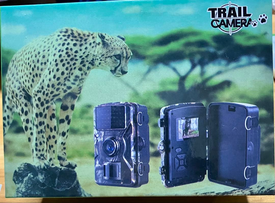 トレイルカメラ 人感センサー付き 防犯カメラ