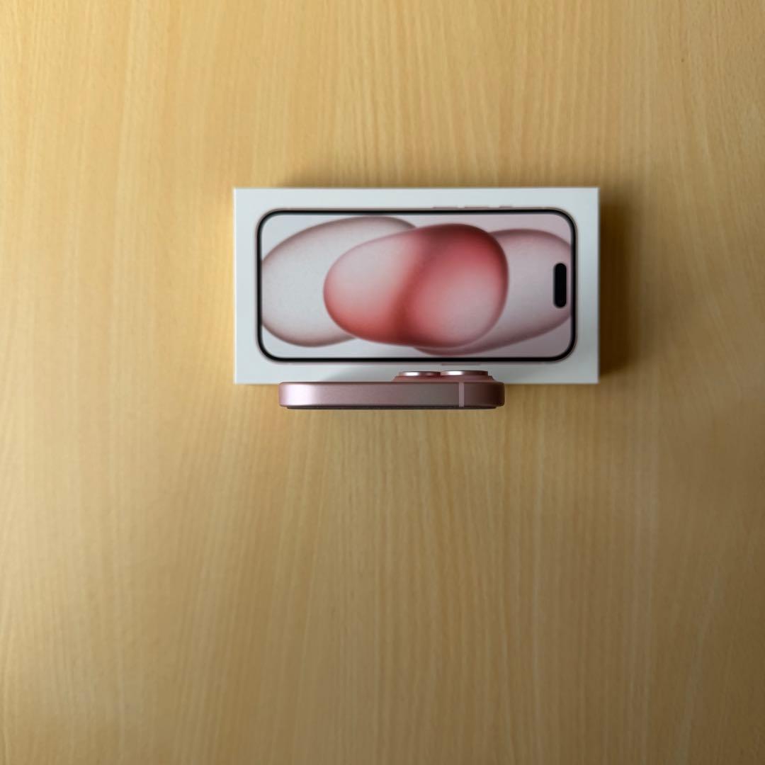【美品】iPhone15 128GB ピンク