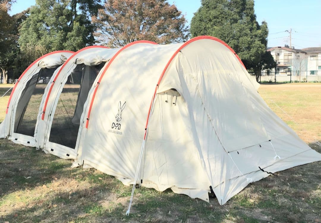 美品　カマボコテント　T5-460　DOD　ベージュ