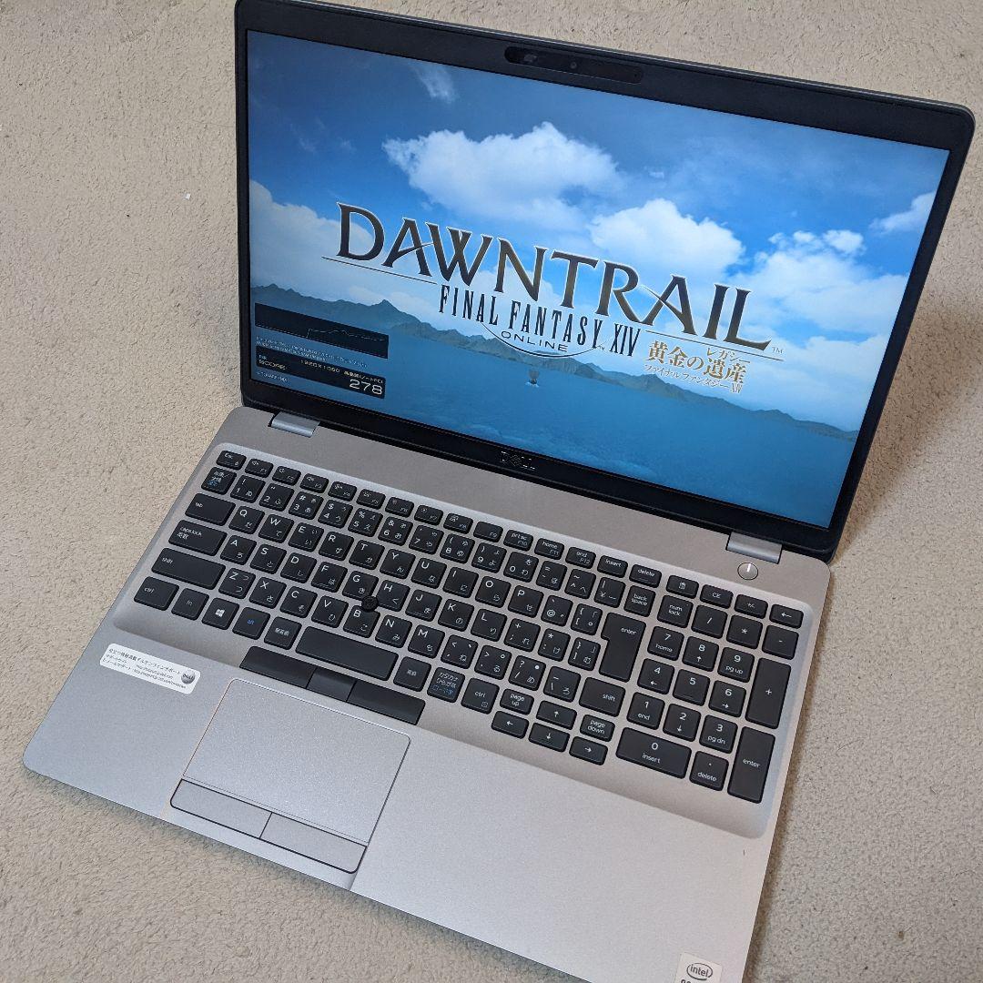 第10世代 i7/32GBメモリ/NvidiaGPU/Dell 15.6インチ