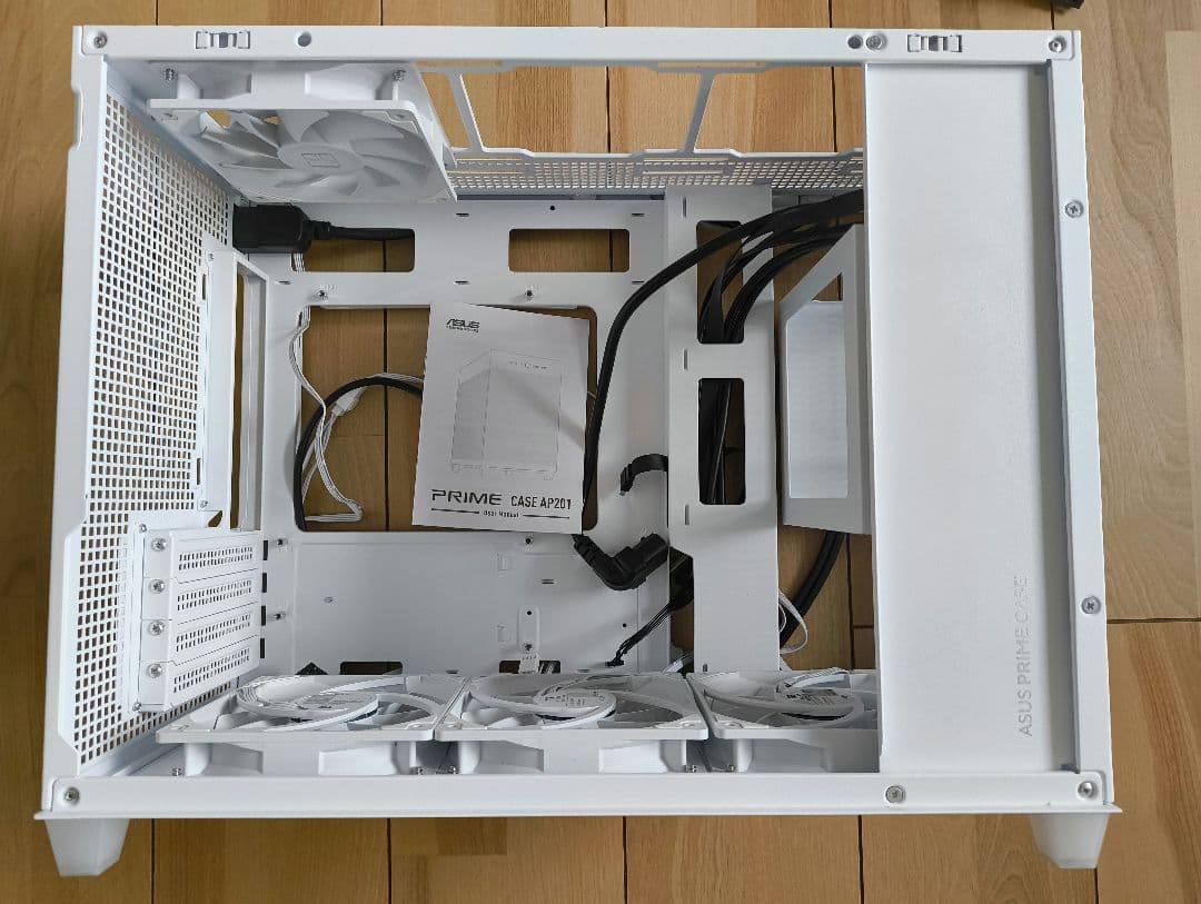 PCケース(自作PC用) ASUS Prime AP201 MicroATX Case