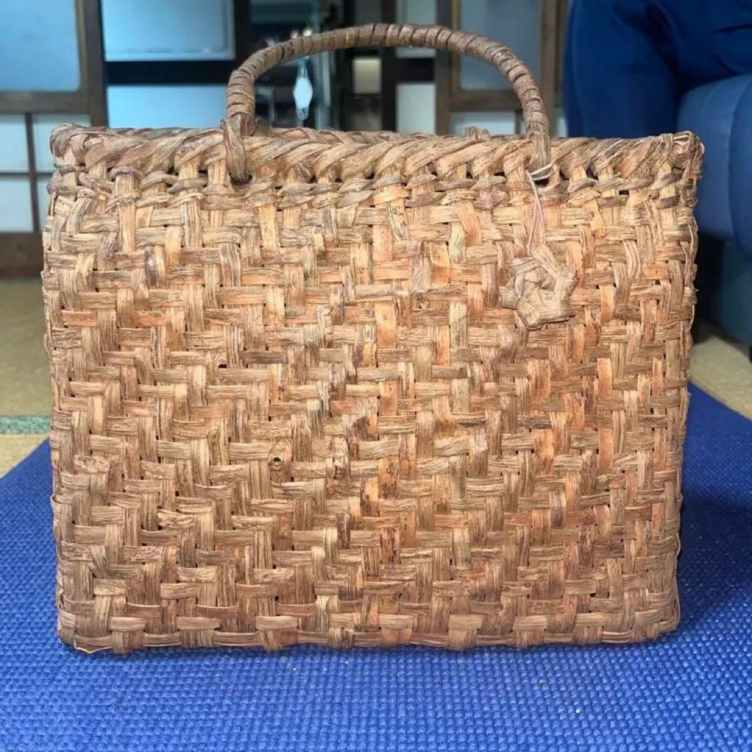 山葡萄かごバッグ 国産　新品未使用