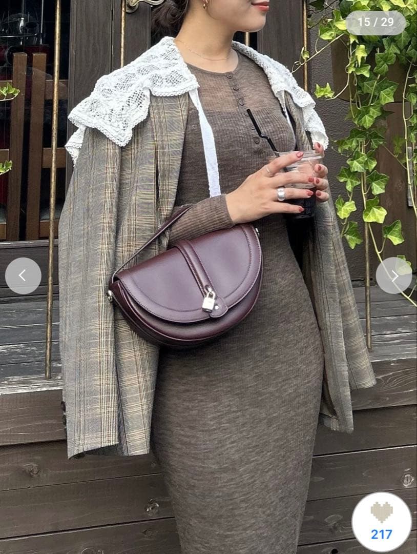 snidel レースカラーテーラードジャケット