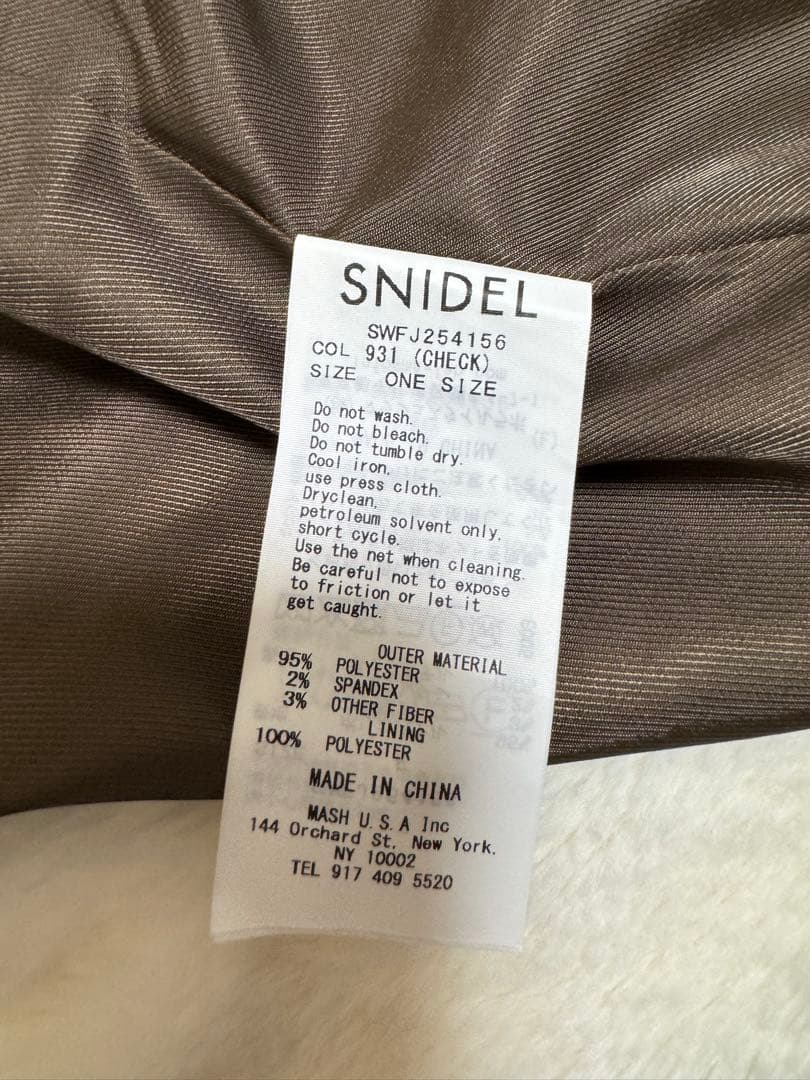 snidel レースカラーテーラードジャケット