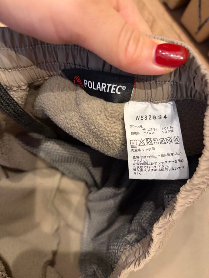 未使用　THE NOTH FACE フリースパンツ　サイズs