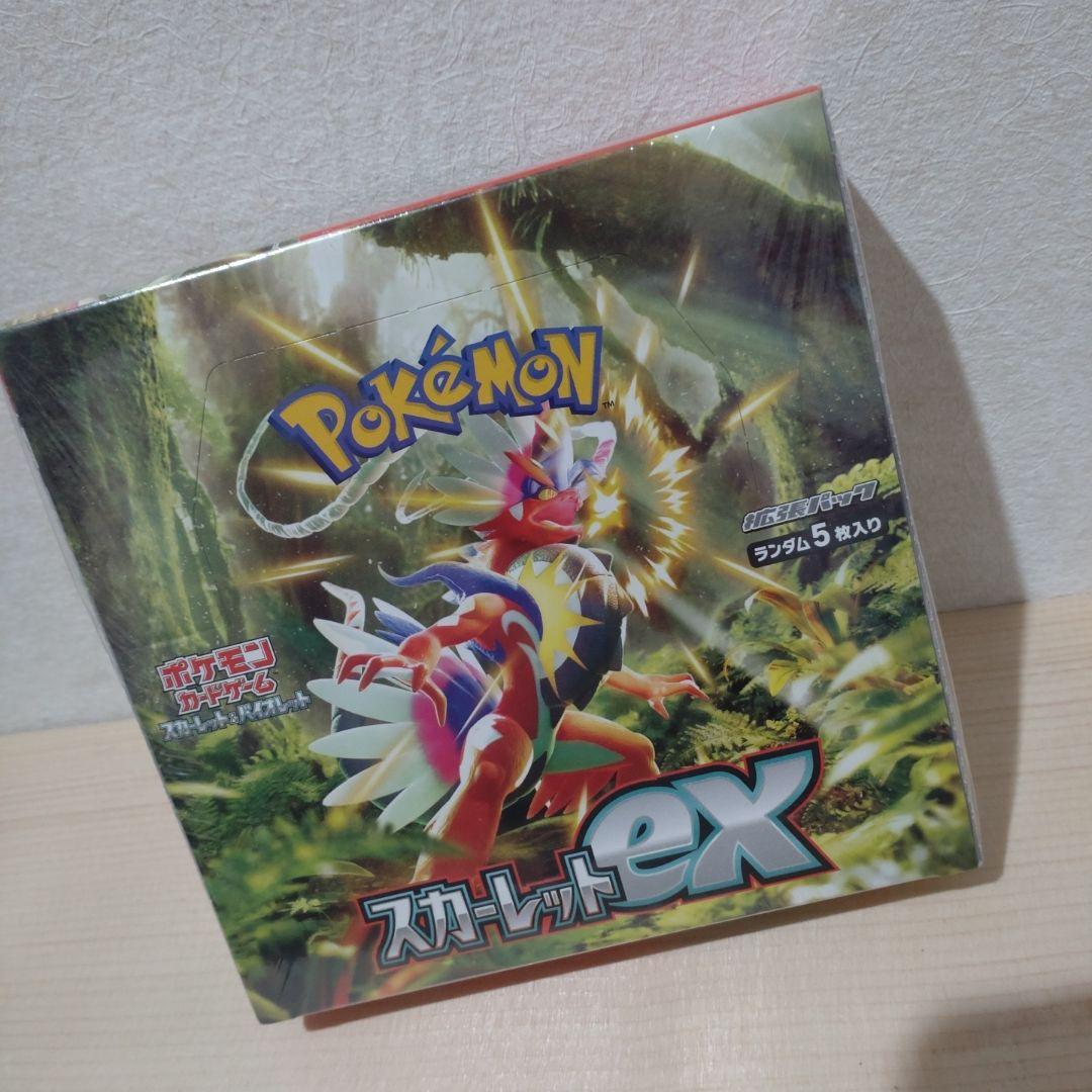 スカーレットex 新品未開封シュリンク付き　1BOX