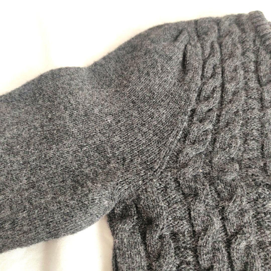 本日のみ！　未使用　ANAYI ウール カシミヤ混 ケーブル編み ニット フレア