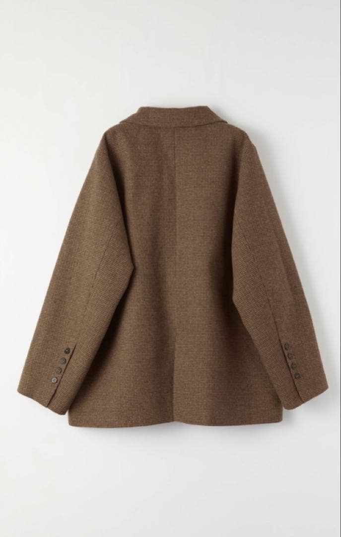 ジャケット・アウター dium. check tailored jacket