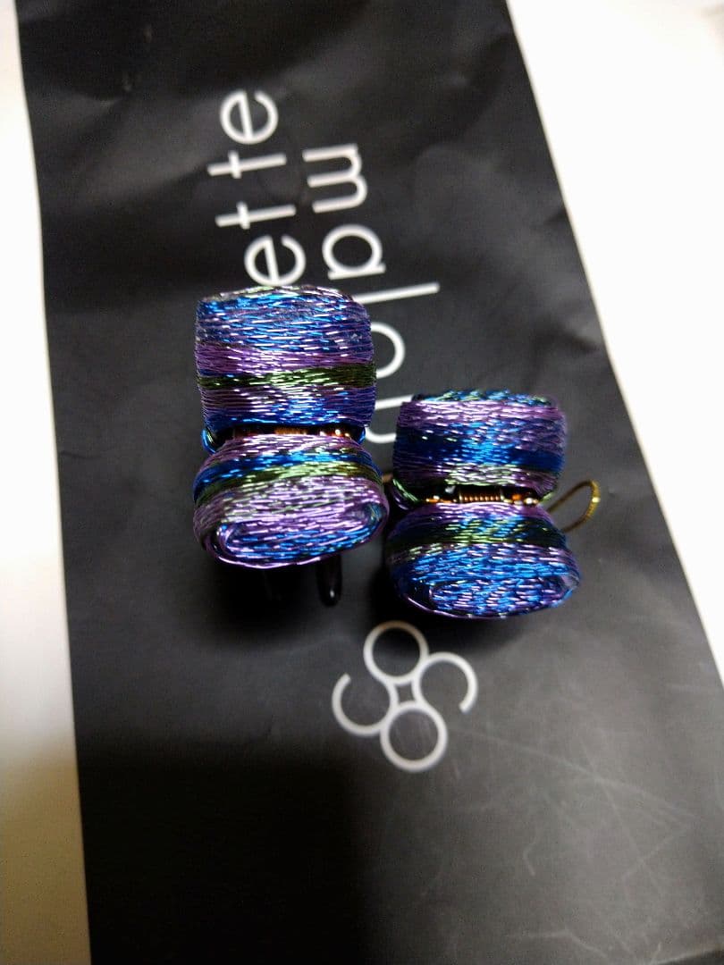 コレットマルーフ　メッシュスモールウィッカージョークリップ2個