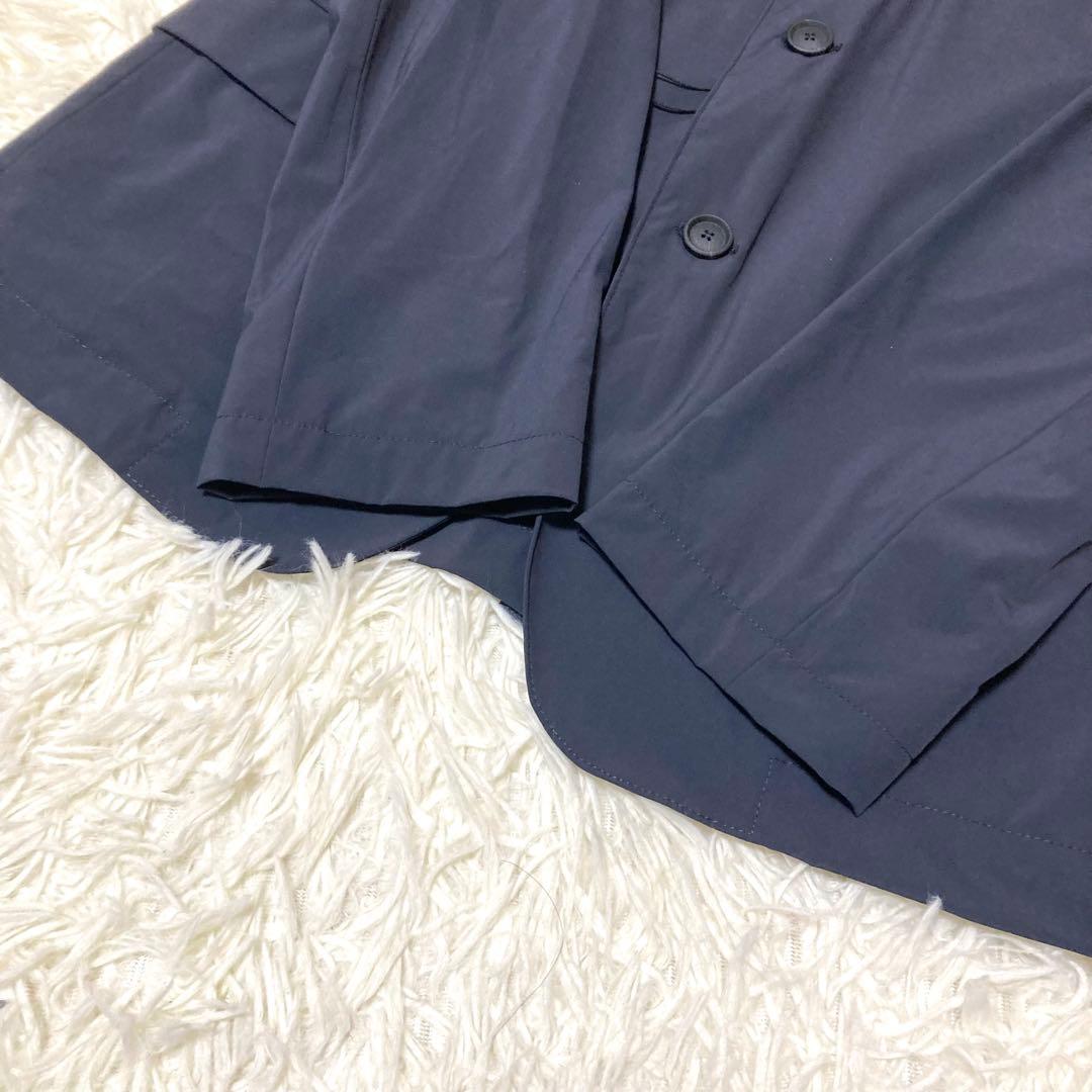 【美品】ヒューゴボス　パッカブルジャケット　トラベルライン　人気　畳める　52