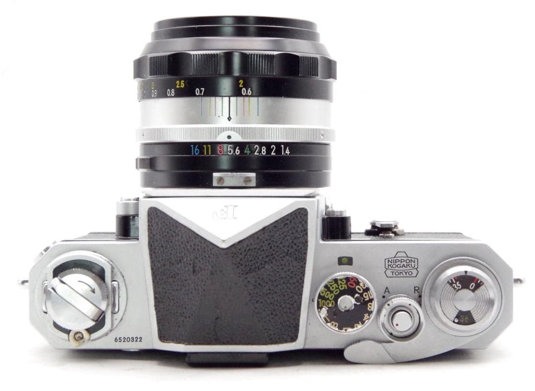 ニコンFアイレベル前期希少な富士山マーク NIKKOR-S 50mm F1.4