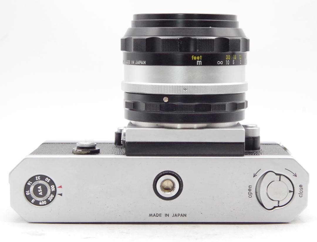 ニコンFアイレベル前期希少な富士山マーク NIKKOR-S 50mm F1.4