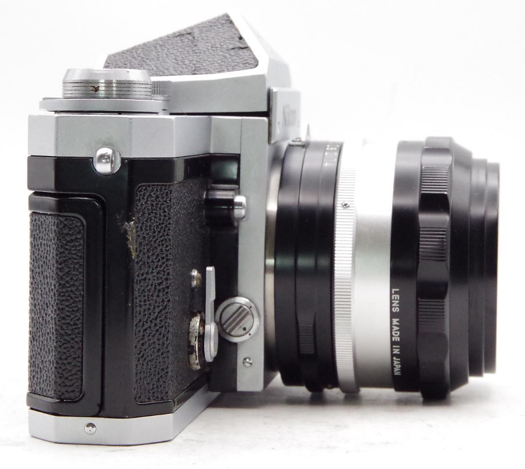 ニコンFアイレベル前期希少な富士山マーク NIKKOR-S 50mm F1.4