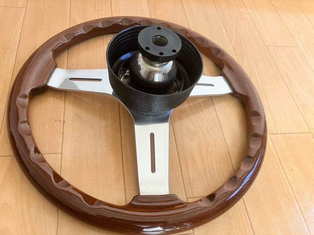 【キャラメル】NARDI ステアリング ホーンセットφ36.5cm